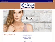 Tablet Screenshot of delynjewelry.com